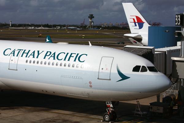 Cathay Pacific and Malaysia Airlines 