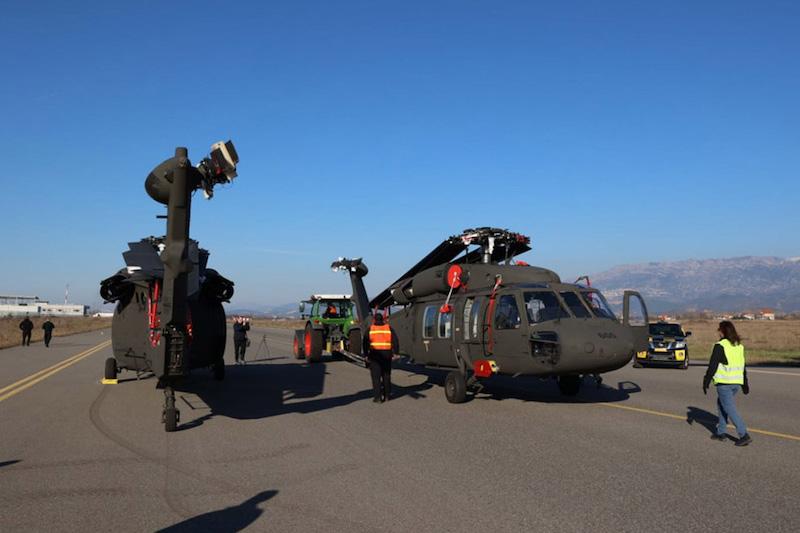 delivery of Albanian uh-60 black hawks