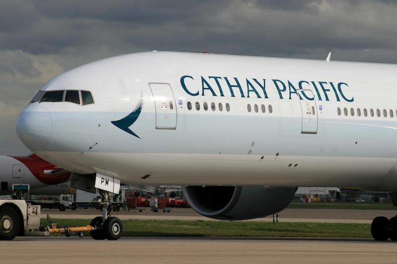 Cathay Pacific jet