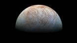 Visual of Europa's surface