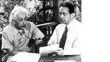 scientists Albert Einstein and Leo Szilard