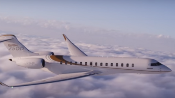 I flew on a $75 million Bombardier Global 7500 private jet from