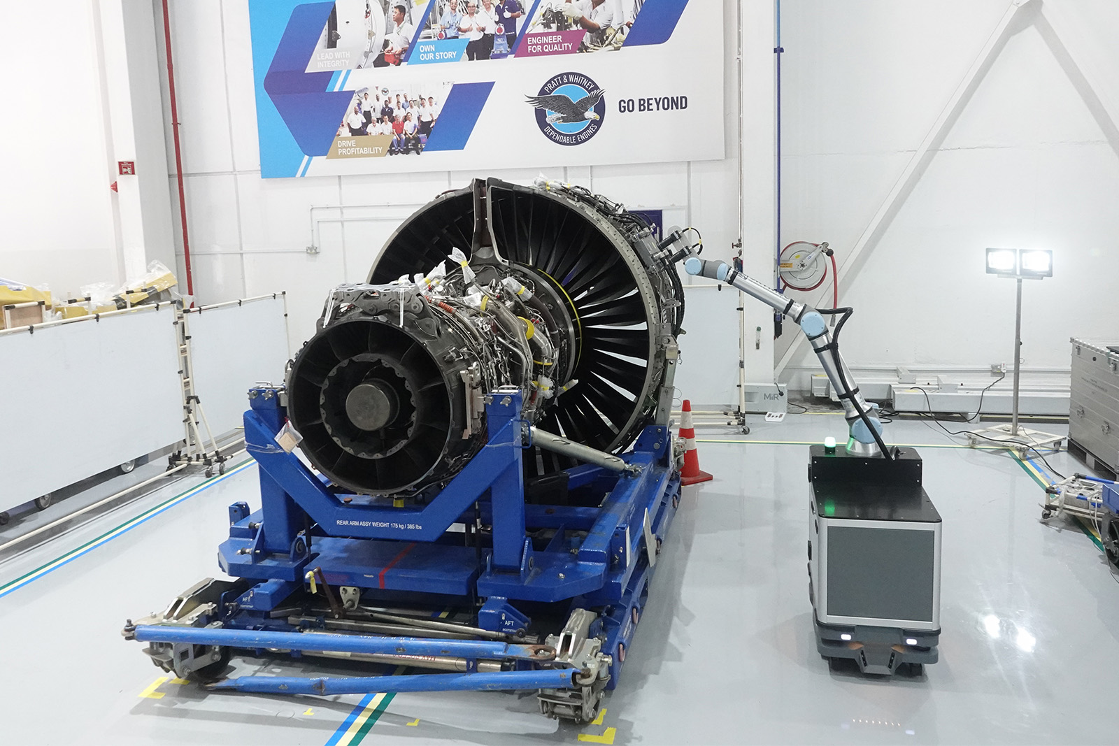 Pratt & Whitney Pilots Cobots, Sensing Technology for MRO - Vimarsana News
