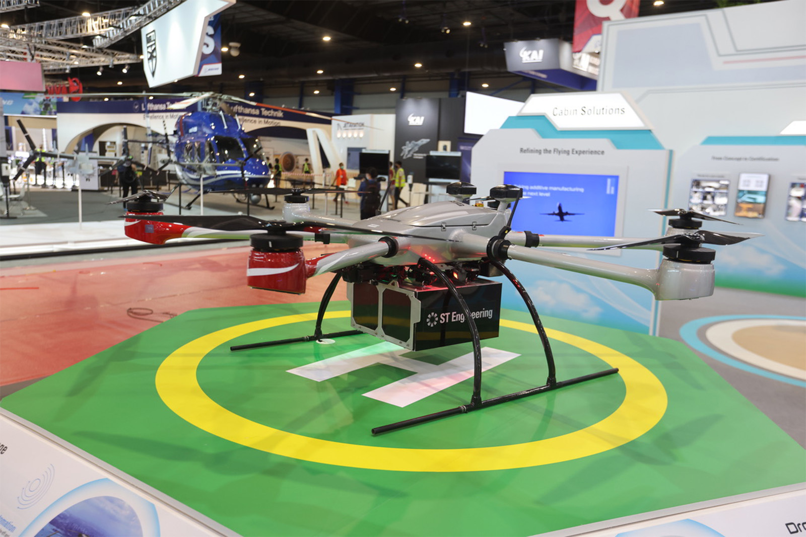Eventyrer Skalk Van Singapore Trio Trials Shore-To-Ship Drones | Aviation Week Network