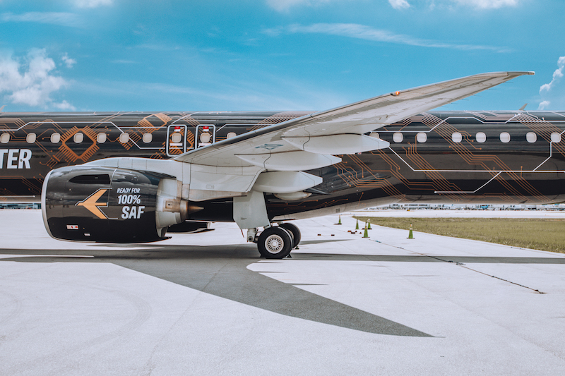 E195-E2. Passed The 100% SAF Test. | Aviation Week Network - Vimarsana News