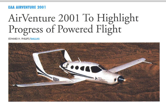 From The Archives: AirVenture 2001 To Highlight Progress Of Powered Flight - Vimarsana News