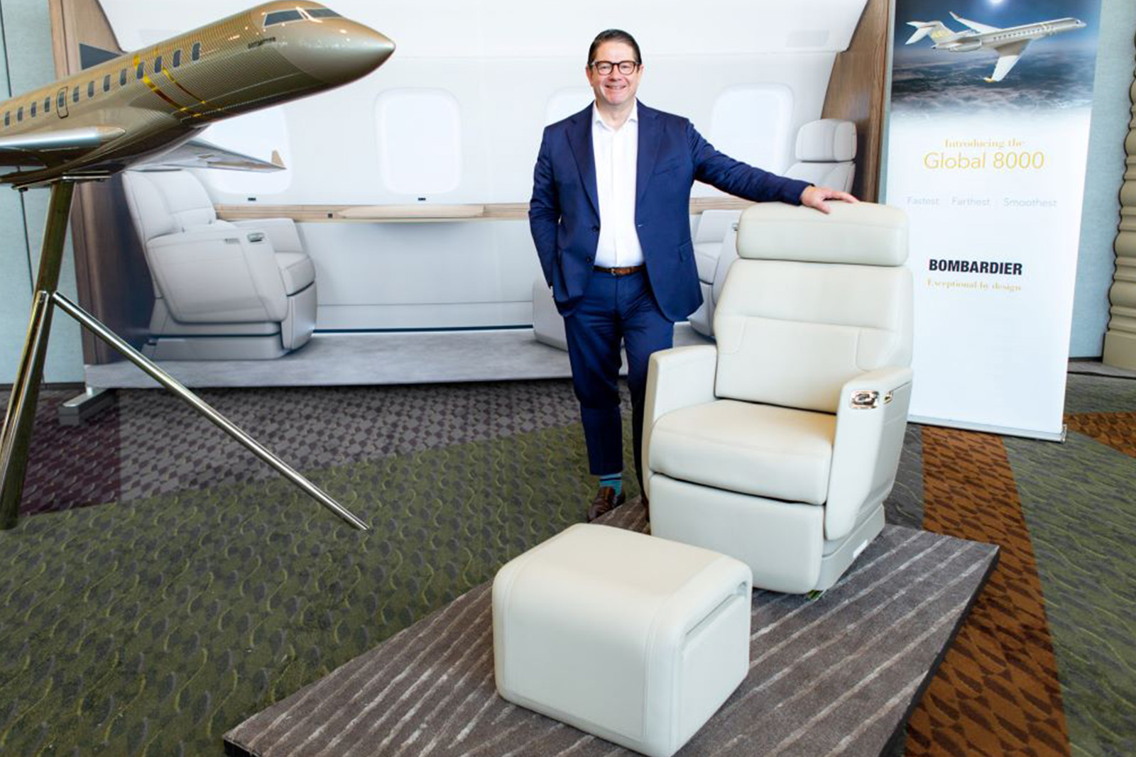 Bombardier Offers Three-Zone Executive Cabin For Global 7500, 8000 - Vimarsana News