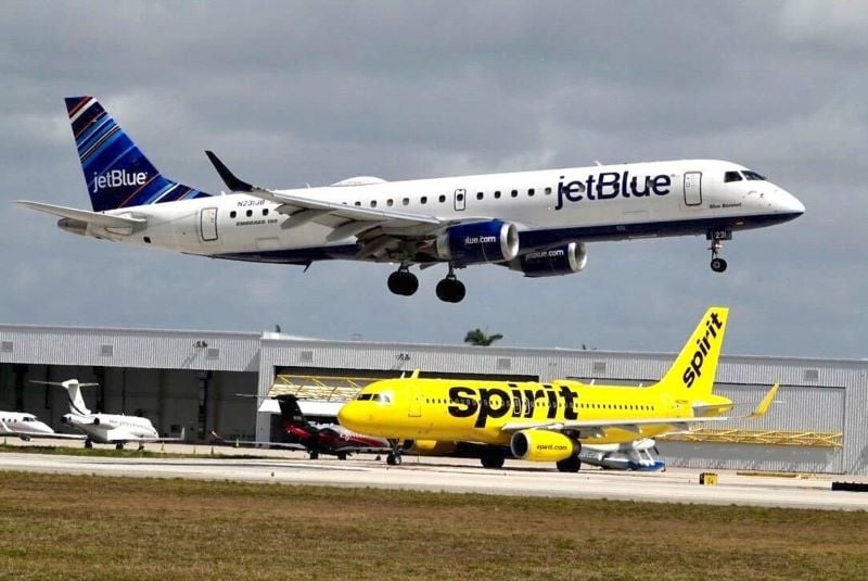 El éxito de Spirit Airlines depende de la fusión, afirman los demandados ...