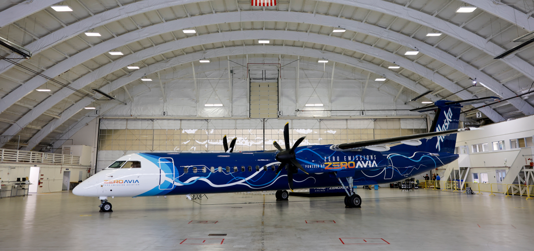 ZeroAvia To Retrofit Retired Alaska Airlines Q400 with Fuel Cells - Vimarsana News