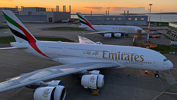 A380 Cracking Issue Will Not Change Storage Guidance, Airbus Says - Vimarsana News
