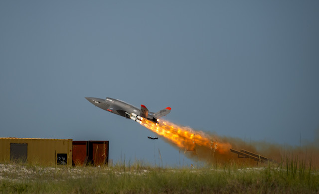 AI-Flown XQ-58 Simulates Combat Mission In Second Test Flight 