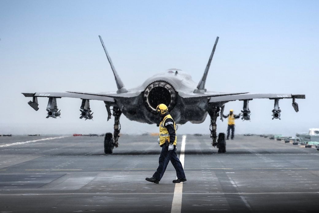F-35s Make First Rolling Vertical Landings Onto HMS Prince of Wales - Vimarsana News