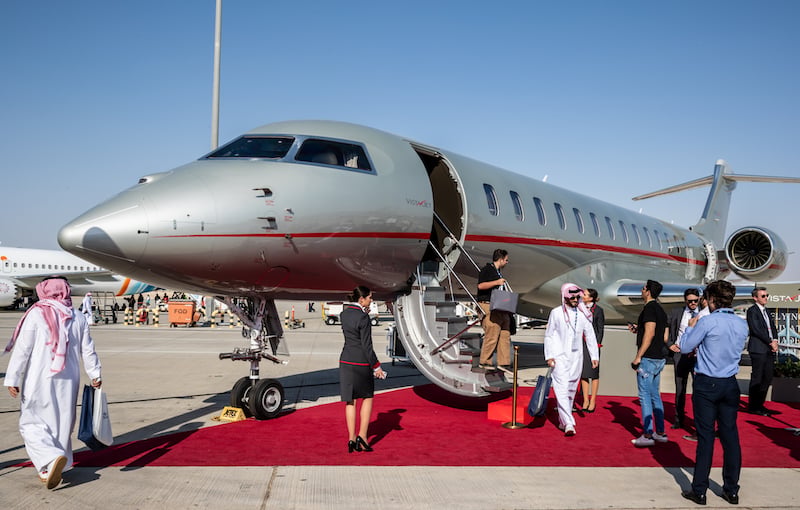 Large Cabin Bizjets Plan Show Of Force On Dubai's Static Display - Vimarsana News
