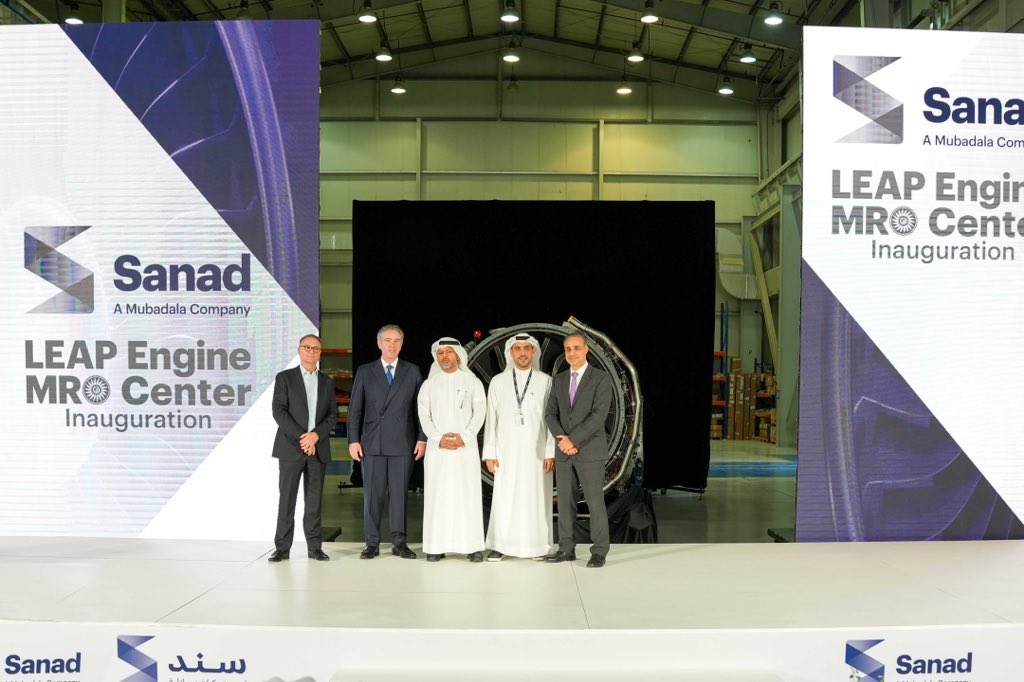 Sanad Unveils Middle East's First Leap MRO Center | Aviation Week Network - Vimarsana News