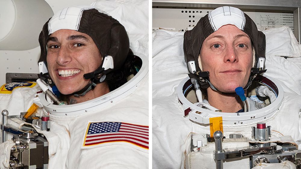 ISS Spacewalkers Replace Degraded Solar Array Trundle Bearing - Vimarsana News