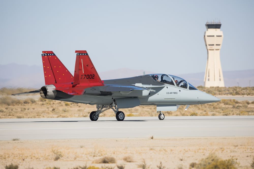 First T-7A Trainer Arrives At Edwards AFB For Tests | Aviation Week Network - Vimarsana News