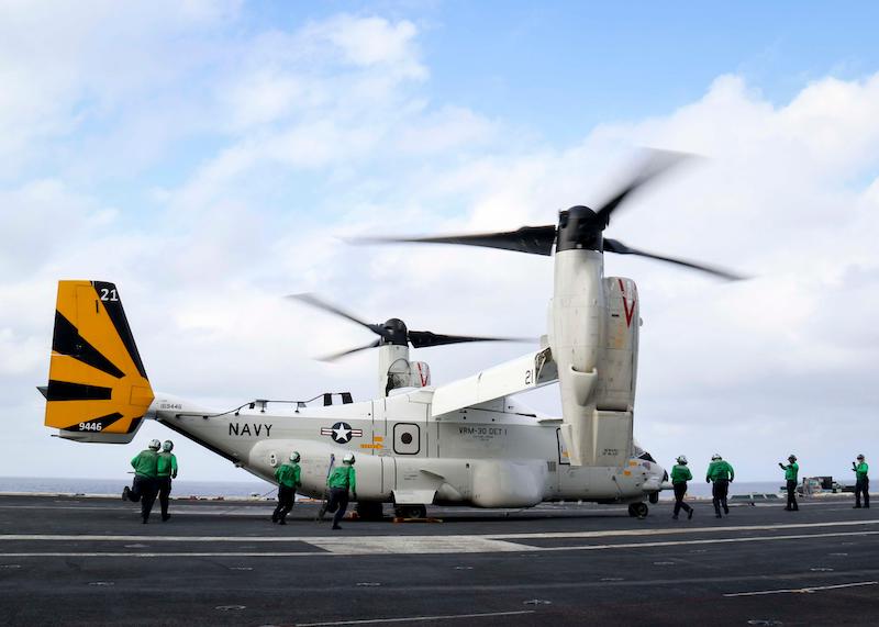 Nearly Retired C-2As Offset Ongoing CMV-22 Osprey Grounding In Pacific - Vimarsana News