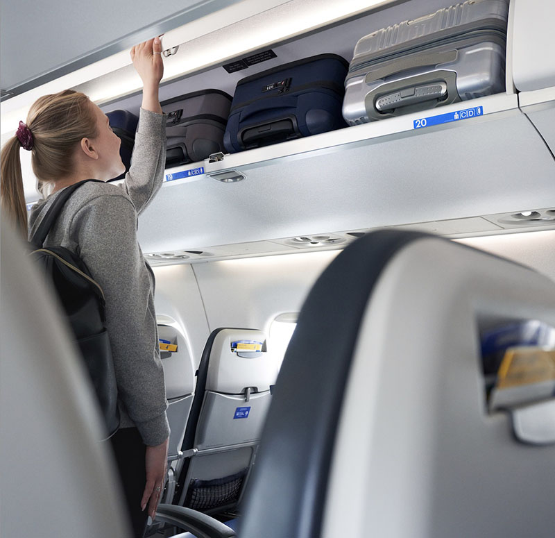 United Becomes First Airline To Add New, Larger Overhead Bins To Embraer E175 Aircraft - Vimarsana News