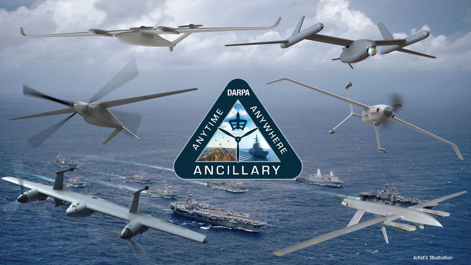 DARPA Picks Six Concepts For Naval VTOL Uncrewed Aircraft X-Plane - Vimarsana News