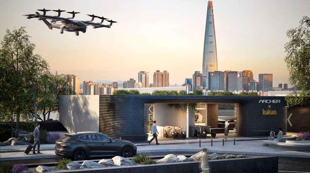 Archer's Electric Air Taxi To Fly In S. Korea Under K-UAM Agreement - Vimarsana News