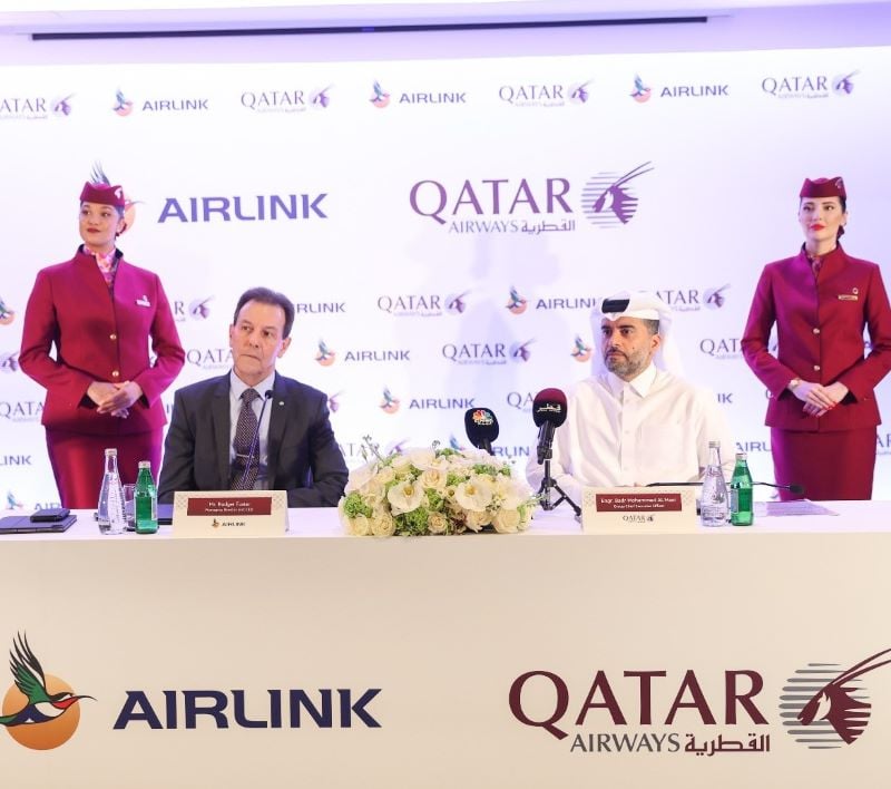 Qatar Airways Acquires 25% Stake In South Africa's Airlink