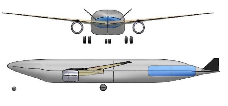 NASA's Innovative Hydrogen-Powered Airliner Concept