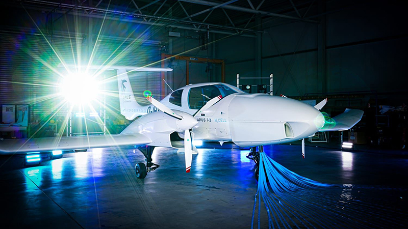 APUS Zero Emission Unveils Hydrogen-Powered i-2 Aircraft