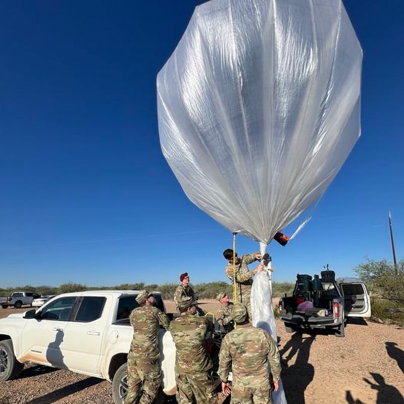 U.S. Army Tests Micro High-Altitude Balloon Network | Aviation Week