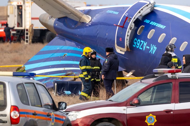 Brazil Assisting Kazakhstan In Probe Of Downed Azerbaijan Airlines E190