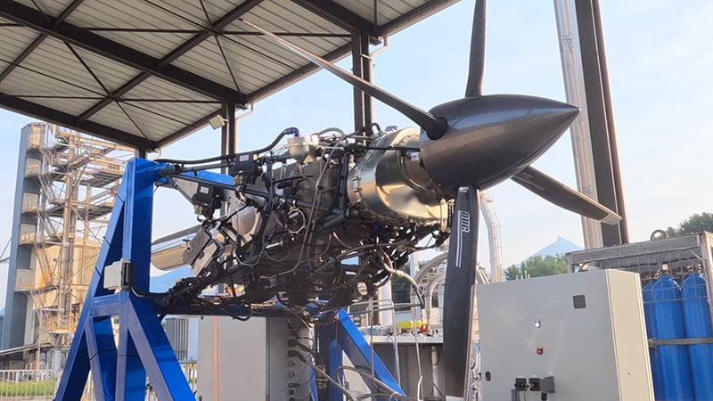 First Liquid Hydrogen-Powered Turboprop Engine for Light Aircraft Demonstrated in France