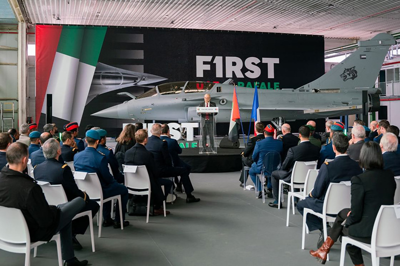 Dassault Rolls Out First Emirati Rafale
