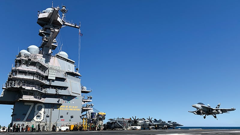 U.S. Navy Touts EMALS Reliability As It Starts White House Steam Study