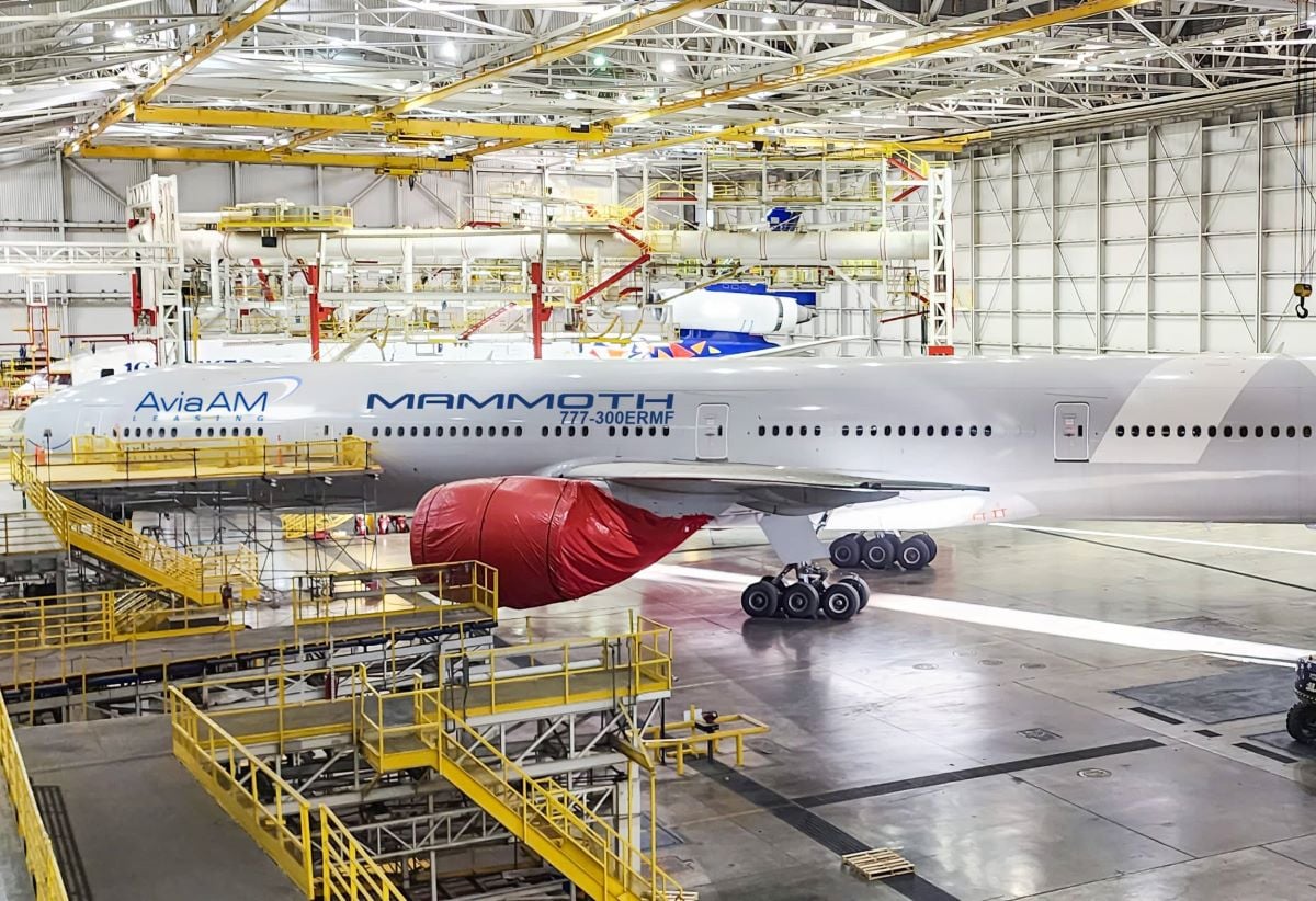 AviaAM und Mammoth stehen kurz vor dem Abschluss des ersten P2F-Umbaus der ...
