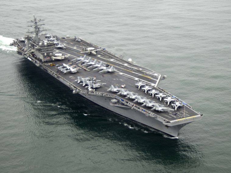 Nimitz Loses Seahawk, Super Hornet In South China Sea | Aviation Week