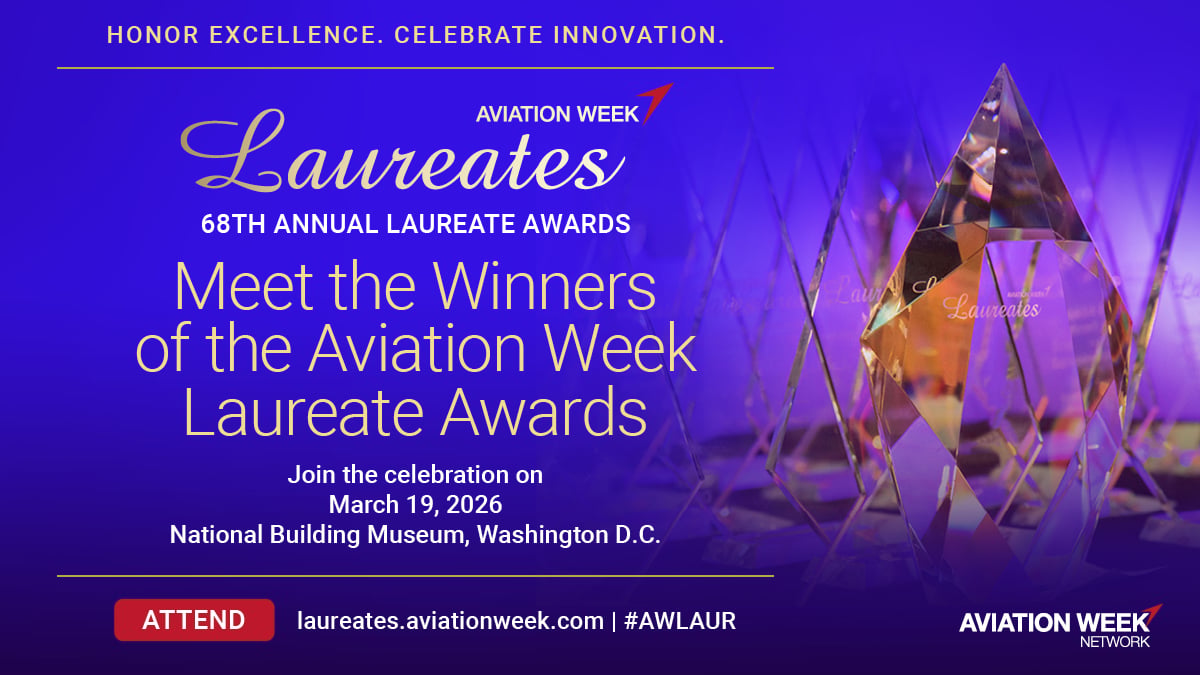 Winners Announced For Aviation Week Network's 68th Annual Laureate ...