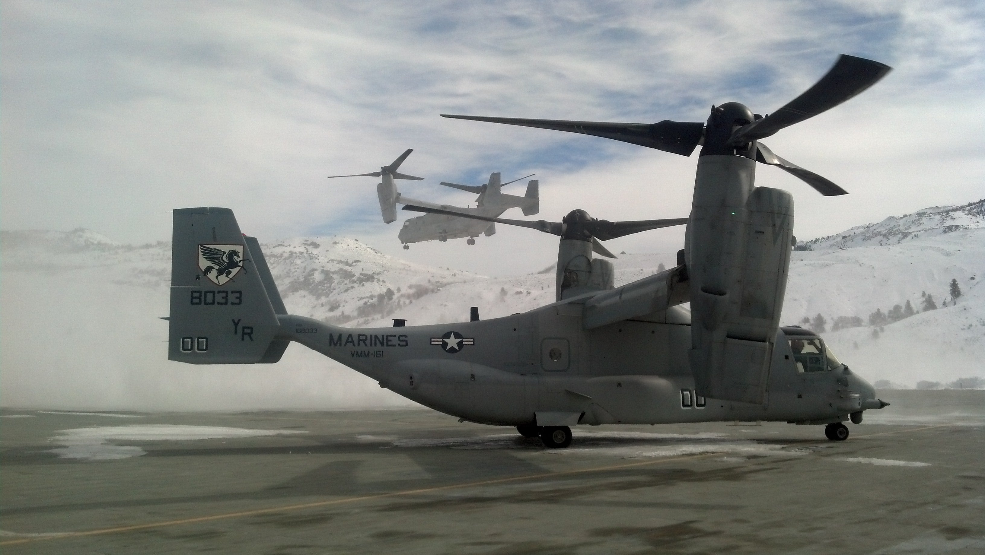 Gearbox Crack Forced MV-22B Emergency Landing Last Week | Aviation Week