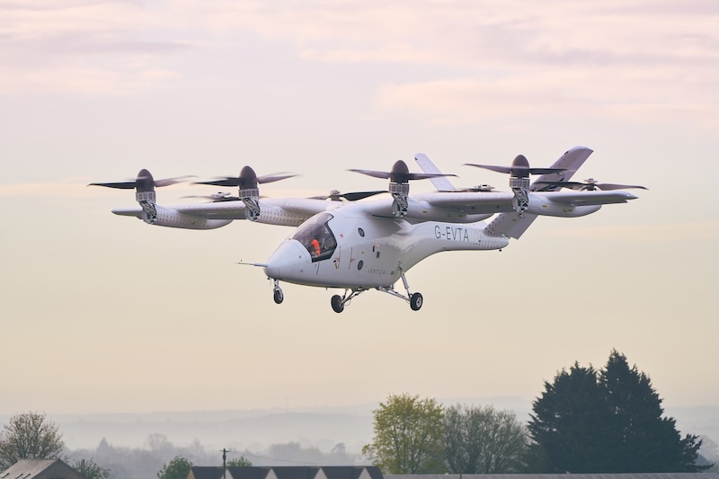 Vertical Aerospace Completes Two-Way Transition Flight Of VX4