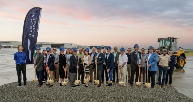 Signature Begins Construction Of Hangar At Roanoke-Blacksburg Airport