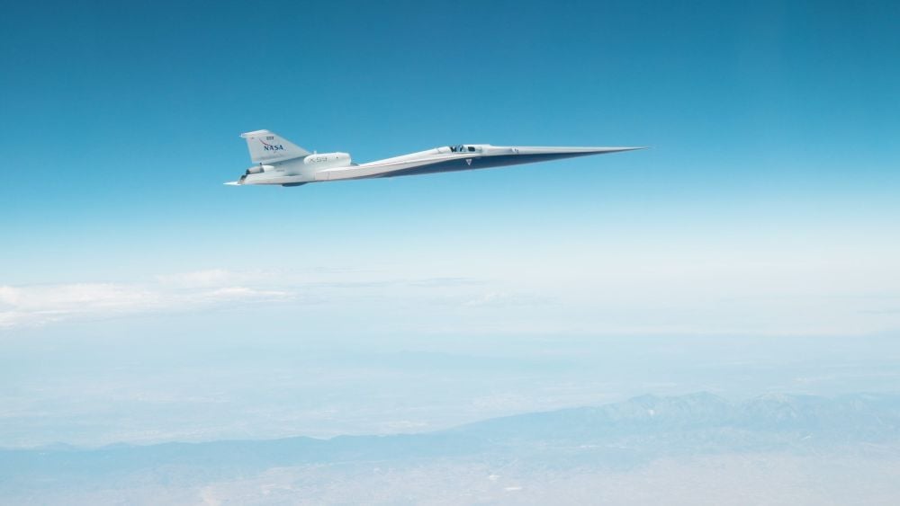 NASA X-59 Flies At Mach 1.4 ‘Mission Conditions'