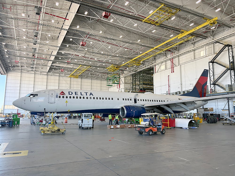 Delta TechOps Opens Atlanta Engine Facility in Push for $5 Billion MRO Business