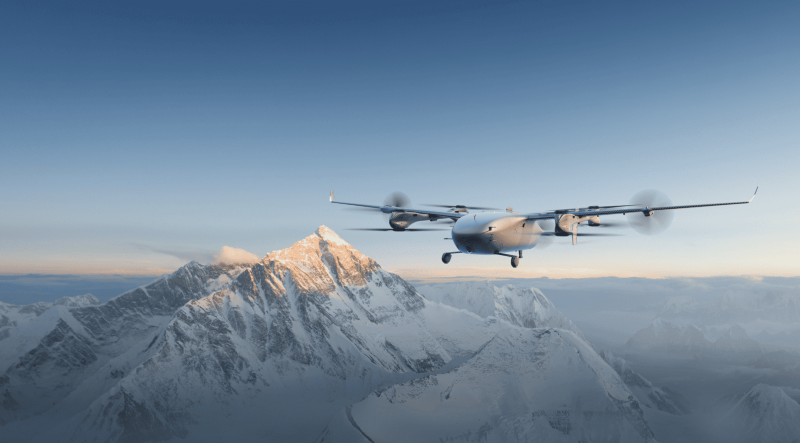 DJI Enters Fixed-Wing eVTOL Cargo Drone Market
