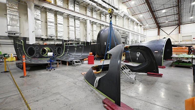 Gallery: Inside JetZero's BWB Demonstrator Assembly In Mojave