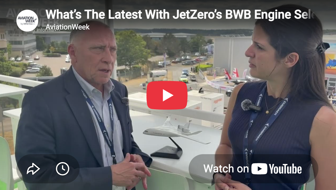 Video: What's The Latest With JetZero's BWB Engine Selection?
