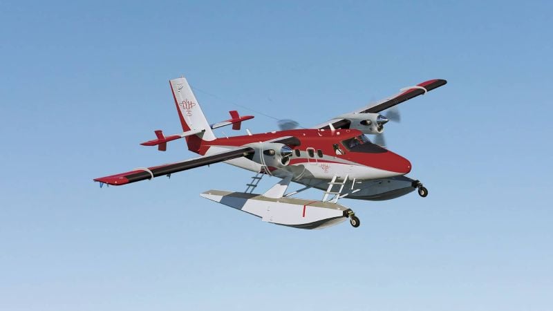 Maldivian Signs For Two Twin Otters