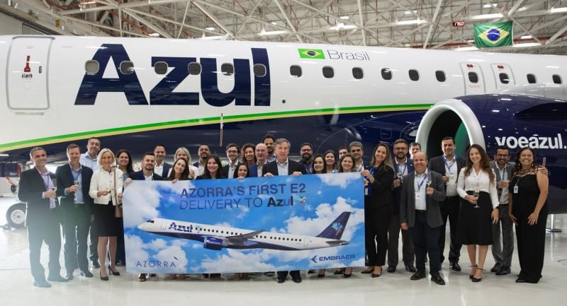 All Of Azul's E2s Are Operating After Pratt & Whitney Engine Fix