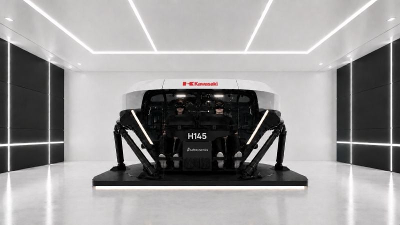 Kawasaki To Deploy Loft's Virtual-Reality Simulator For H145 Helicopter