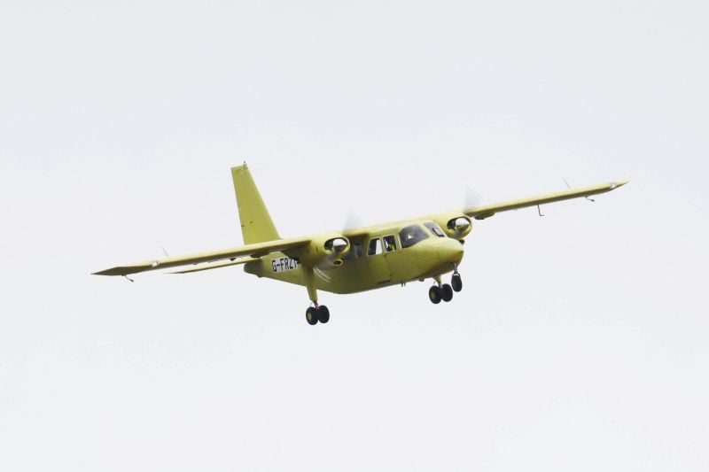 Britten-Norman Flies First UK-Made Islander In More Than 50 Years