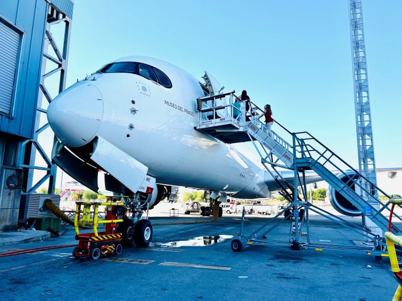 Iberia To Begin Airbus A350 Base Maintenance | Aviation Week