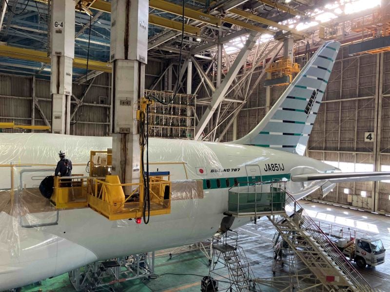 JAL Details Drag Reducing Riblet Expansion Plans