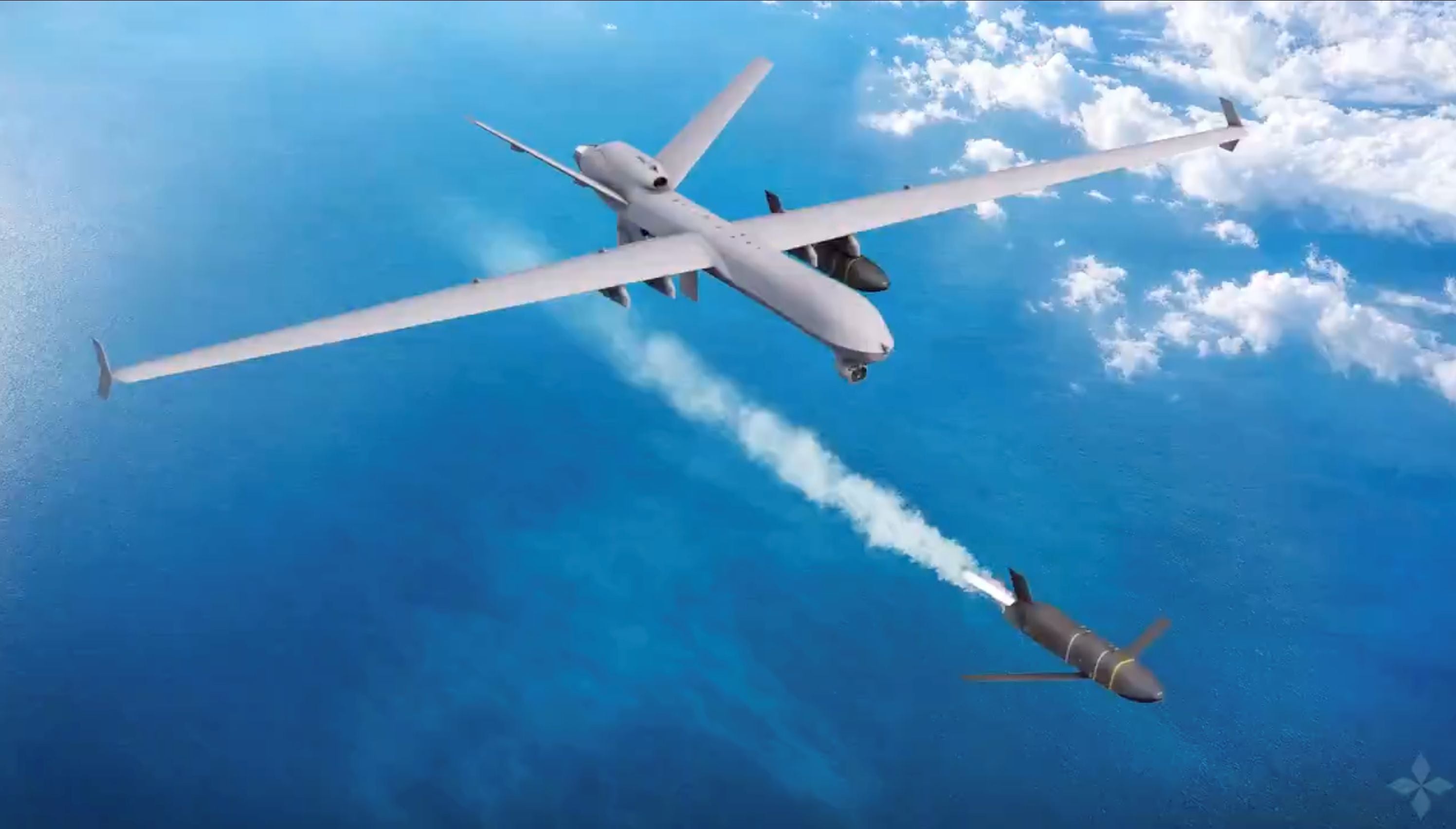GA-ASI Reveals First Wildfire UAS Renderings